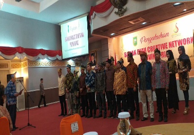 Gubri Syamsuar Kukuhkan Badan Riau Creative NeteworkÂ 
