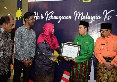 Hadiri Hari Kebangsaan Malaysia, Syamsuar Ajak Perusahaan Malaysia Jaga Hutan Riau dari Karhutla