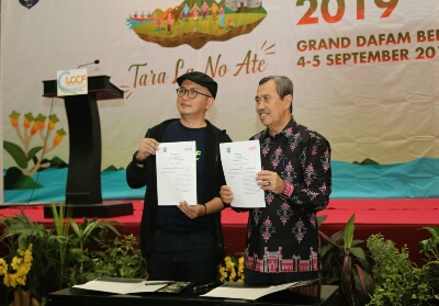 Gubri Syamsuar Teken MoU dengan ICCN