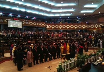Rusuh, Mahasiswa Susupi Pelantikan Anggota DPRD Riau Terpilih
