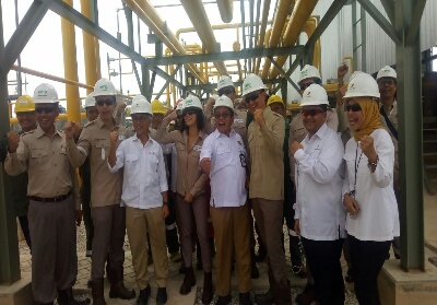 Kunjungan Kerja Kepala SKK Migas ke SGP II, Gas EMP Bentu Diserap Enam Industri Strategis di Riau
