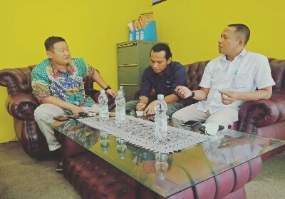 Forum Wartawan DPRD Inhu Audiensi dengan Pimpinan DPRD 