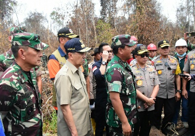 Kata Gubri Ada yang Aneh saat Padamkan Karhutla di Pelalawan 