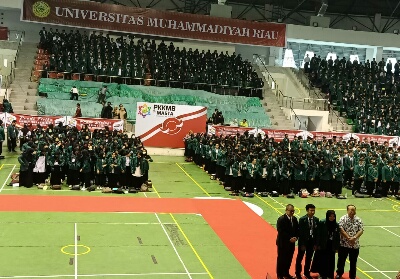 Di Hadapan 2.130 Mahasiswa Baru, Rektor UMRI Buka Kegiatan PKKMB dan Mastama