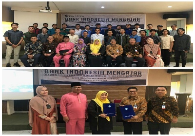 Berprestasi, BI Riau Berikan Beasiswa bagi Puluhan Mahasiswa Unilak