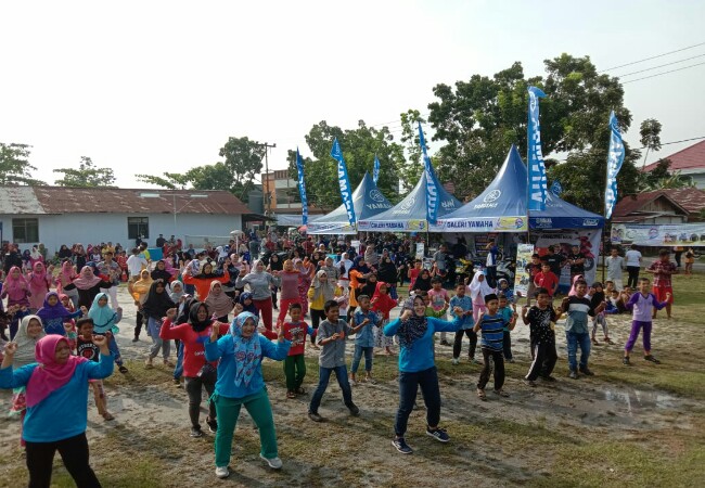 Perkenalkan Yamaha FreeGo, Alfa Scorpii Selenggarakan Joint Event BYMS Semarak Cendana Berbagi