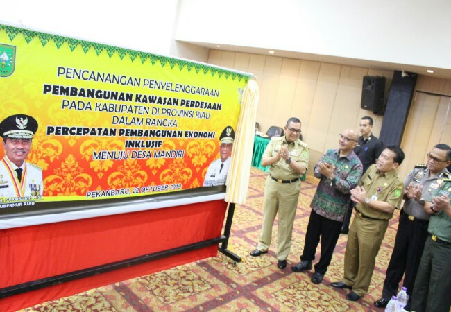 Wagub Harap Dalam Lima Tahun Tercapai 100 Desa Mandiri di Riau