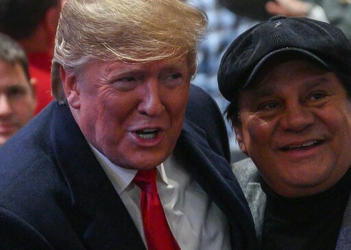 Nonton UFC di New York, Donald Trump Disoraki Penonton