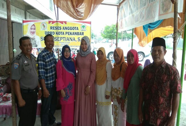 Turun Reses, Warga Berharap Sovia Septiana Perhatikan Posyandu dan DrainaseÂ 