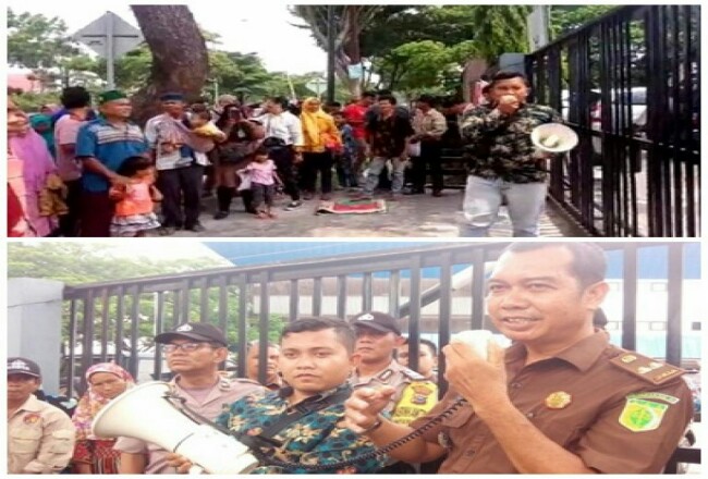 Warga Desa Tanjung Emas dan Mahasiswa Desak Kejati Riau Usut Dugaan Penyelewengan DD dan UED