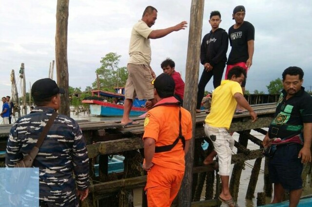 Nelayan di Rohil Hilang Terseret Arus saat Melaut, Tim SAR Masih Lakukan Pencarian