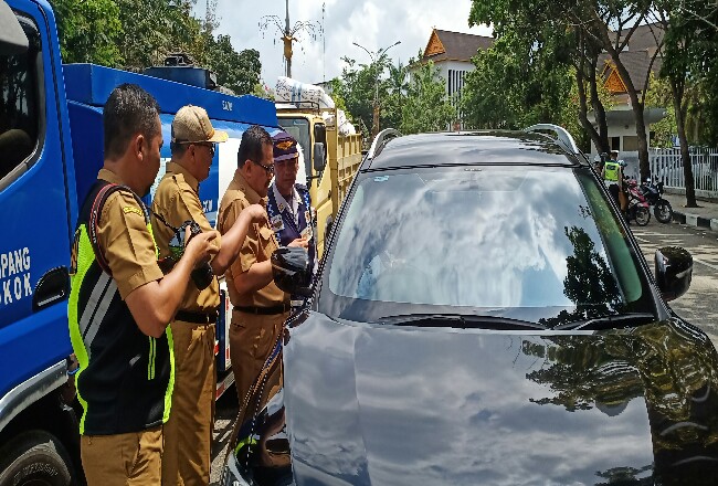 Bapenda Riau Gelar Razia Pamungkas Pajak Kendaraan