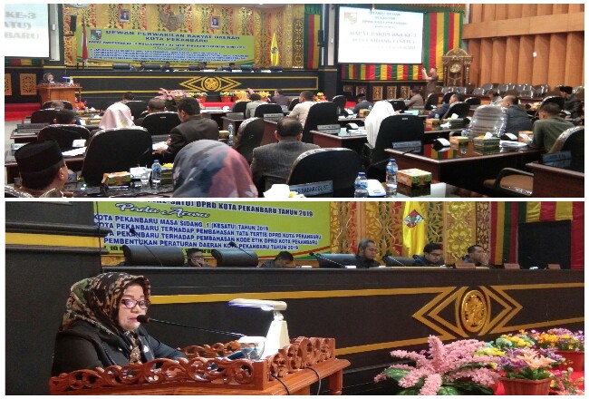 Gelar Rapat Paripurna Selama 2 Hari, Perda Tatib dan Kode Etik DPRD Pekanbaru Disahkan