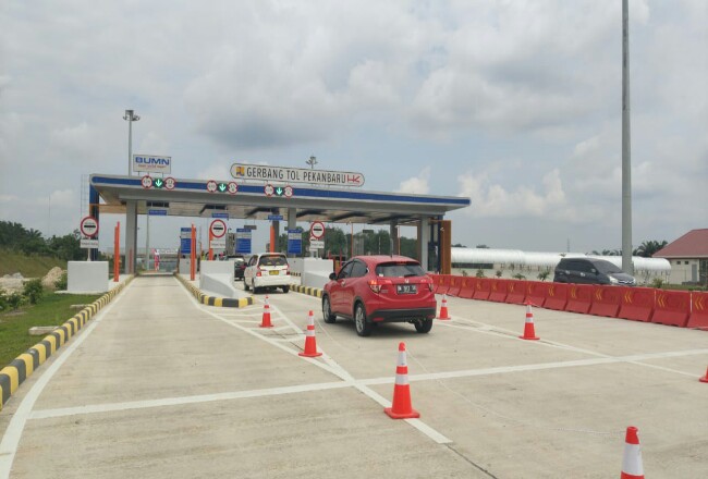 10.817 Kendaraan Sudah Lintasi Tol Pekanbaru-DumaiÂ Â 