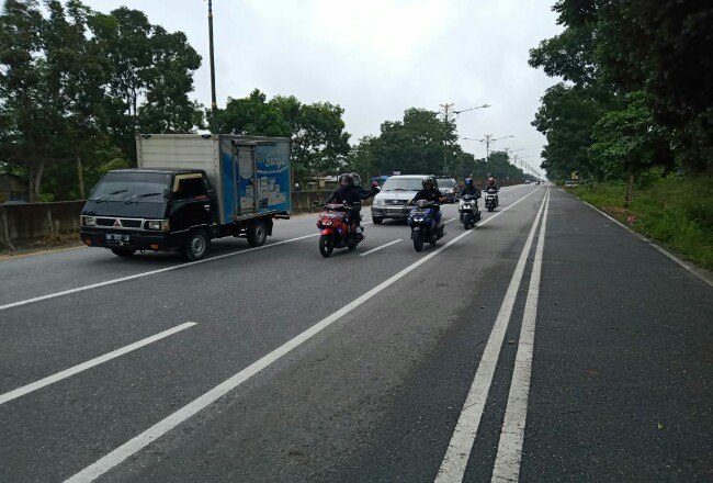 Serunya Touring Aerox Adventure Menuju Air Terjun Panisan Kampar