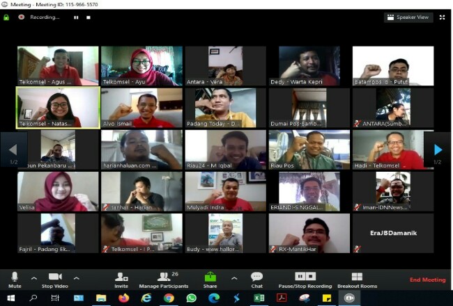 Peran Aktif Telkomsel dalam Penerapan Era New Normal di Wilayah Sumatera Bagian Tengah