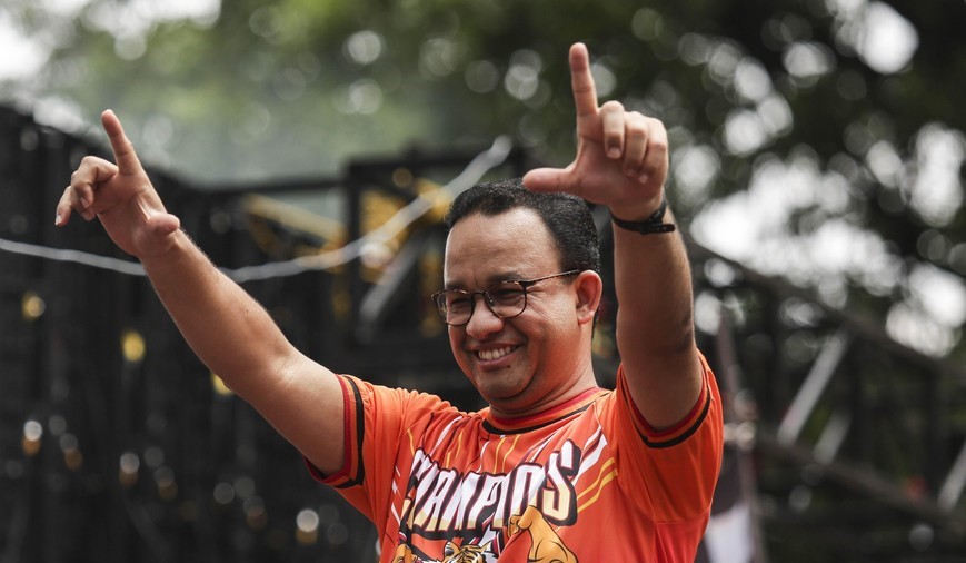 Bawaslu Hentikan Laporan Kasus Pose 2 jari, Anies Basweda Lolos