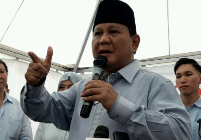 Capres Prabowo Sapa Masyarakat Riau 13 Maret