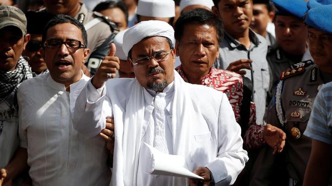Puji Militansi Emak-emak, Rizieq Sebut Rezim Salah Cari Musuh