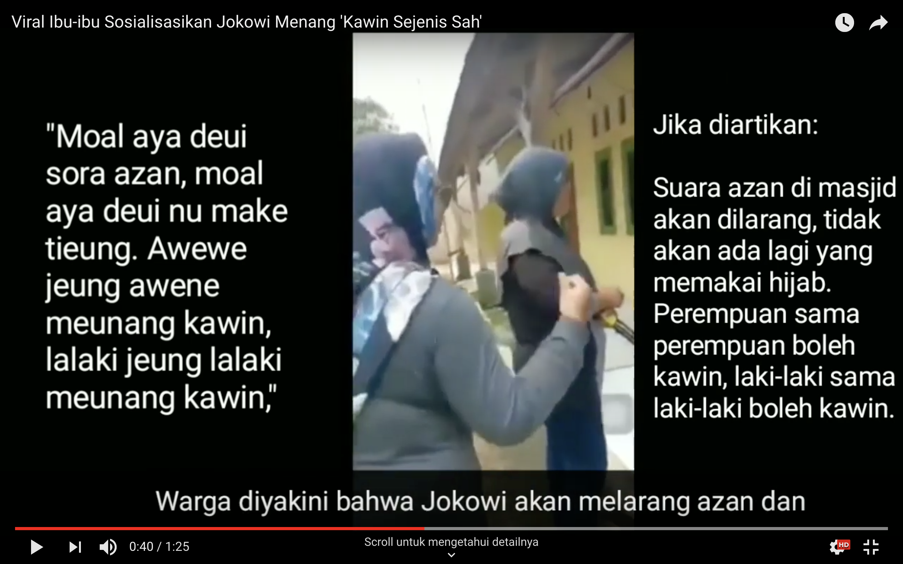Polisi Selidiki Peran 3 Ibu di Kampanye Hitam Jokowi-Maâ€™ruf