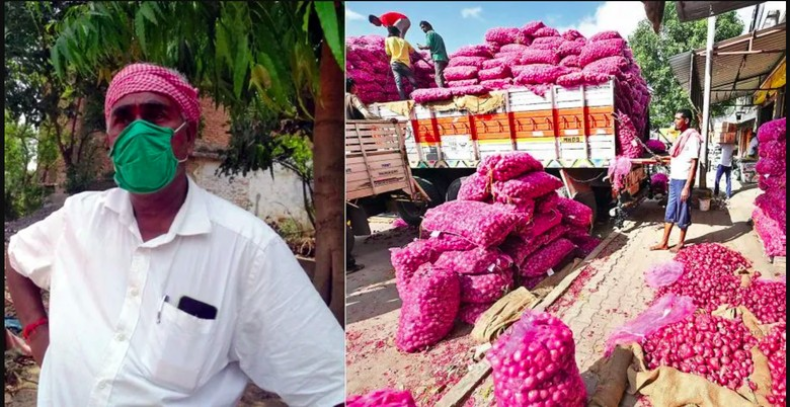 Niat! Demi Bisa Mudik, Pria Ini Beli Puluhan Ribu Kg Bawang dan Nyamar Jadi Pedagang