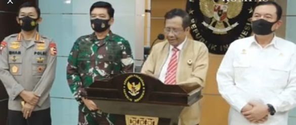 Mahfud MD: Aktor Penunggang Demo Akan Ditindak Tegas 