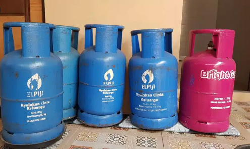 Pertamina Tukar Tabung Gas Biru 12 Kg ke Bright Gas Pink