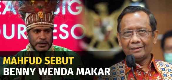 Mahfud MD: Benny Wenda Narapidana, Tak Punya Kewarganegaraan