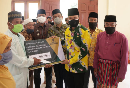 Pjs Bupati Siak Apresiasi Kerja Baznas Salurakan Zakat Konsumtif Tahap III