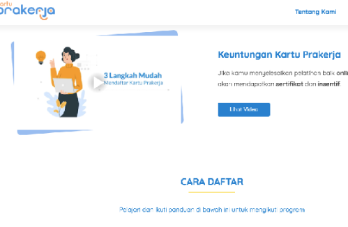 Insentif Survei Prakerja Dipastikan Tak Lanjut Tahun Ini 