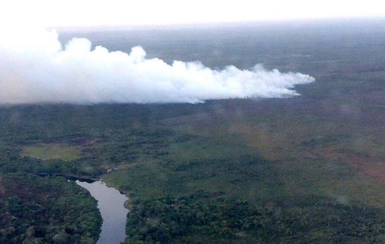 Ada 34 Titik Panas di Riau, Kualitas Udara di Sumbar Turun 