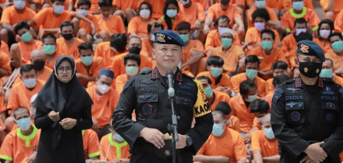 Tak Sampai Sebulan, Polda Riau Tangkap 436 Tersangka Narkoba