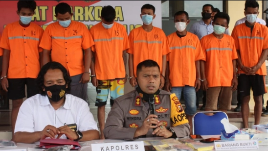 Ketua DPC Gerindra Bengkalis Ditangkap Terkait Narkoba