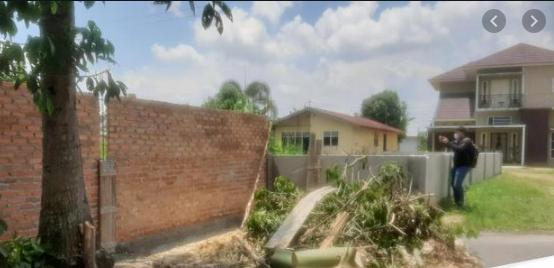 Ribut Warga Pekanbaru dengan Dishub Berujung Tembok Penutup Jalan 