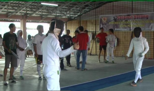 Tim Anggar Papua Adakan Uji Coba ke Riau