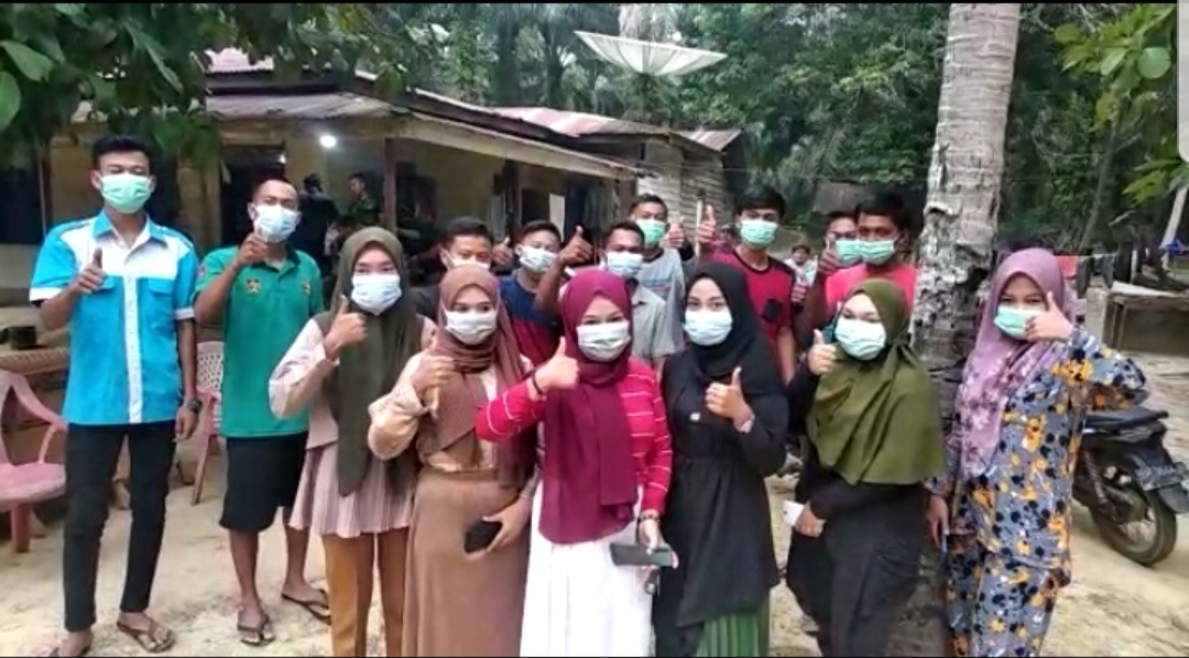 Warga Dusun Bukit V Ucapkan Terima Kasih pada Satgas TMMD ke-111 Kodim 0321/Rohil