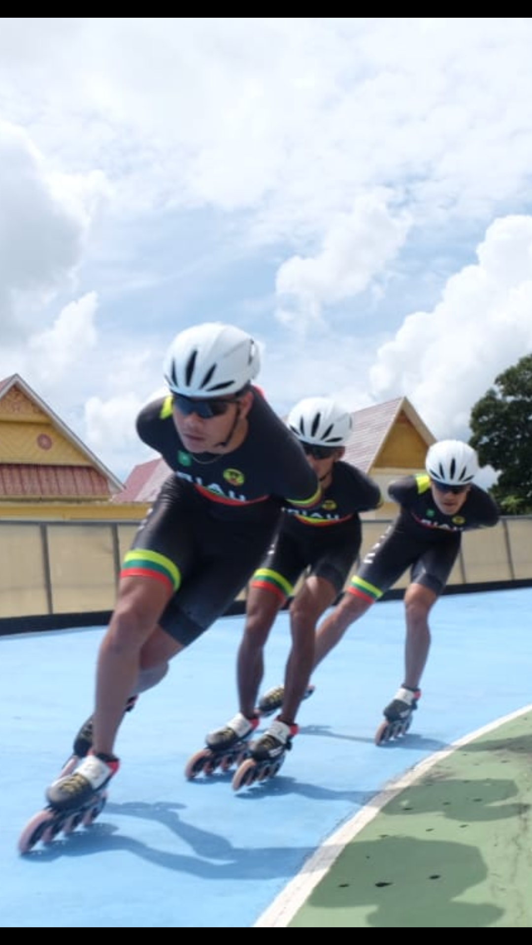 Sepatu Roda Riau Optimis Raih Emas PON XX Papua, Meski Persaingan Ketat