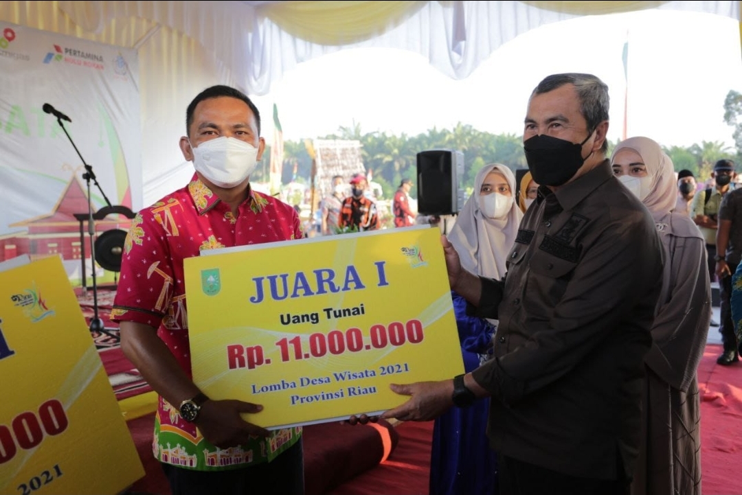 Kampung Dayun, Meskom dan Rantau Langsat Juara Desa Wisata Terbaik di Riau
