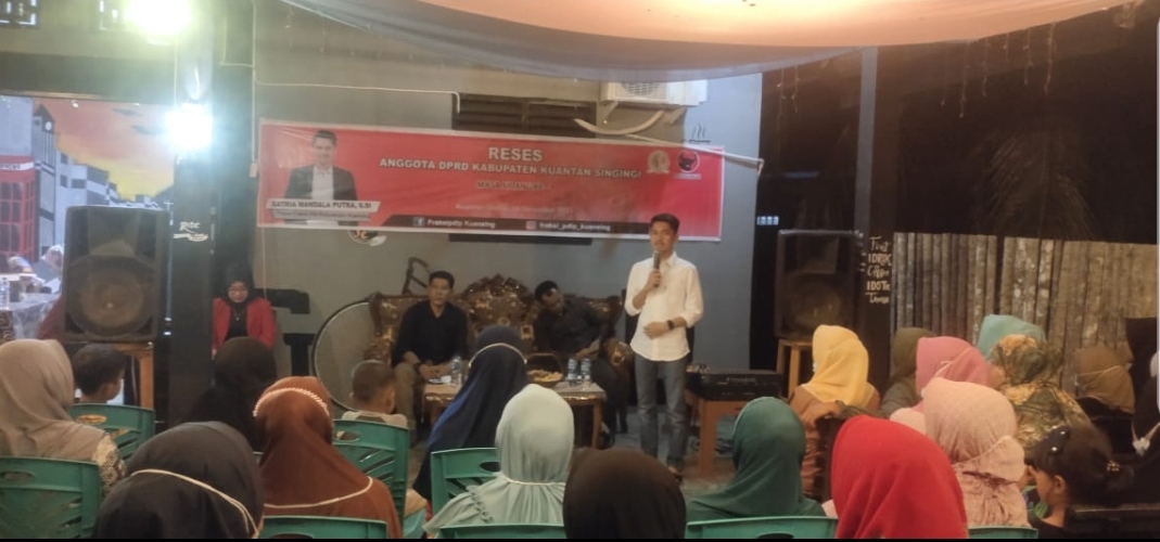 Reses Satria Mandala Putra di Bukit Pedusunan, Warga Minta Pembangunan Kantor Desa