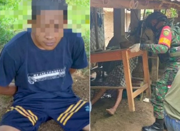 Sadis! Anak Penggal Kepala Ayahnya Hingga Putus