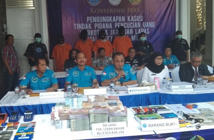 Polda Riau Mendapat Penghargaan Karena Paling Banyak Mengungkap Kasus Tindak Pidan Pencucian Uang bandar Narkoba