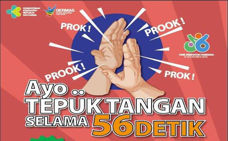Apresiasi Tenaga Kesehatan, Kemenkes Ajak Tepuk Tangan 56 Detik Siang Ini 