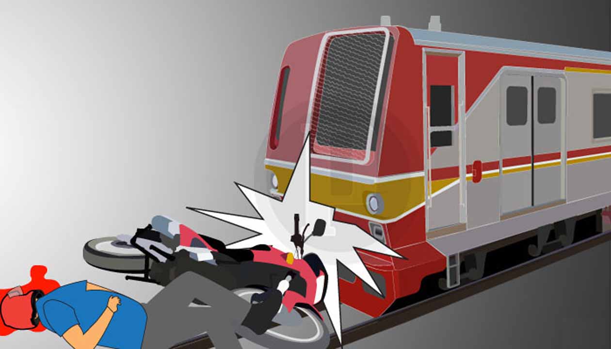 Ibu Muda Tewas Disambar Kereta Api