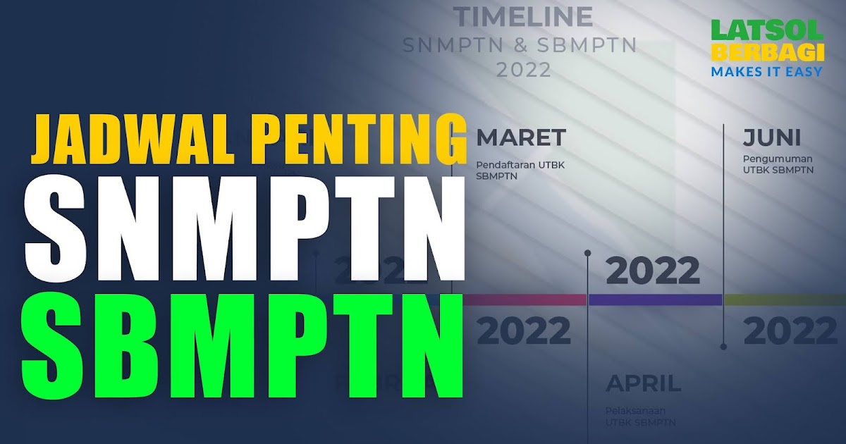Resmi Dibuka, Ini Jadwal Lengkap SNMPTN dan SBMPTN 2022