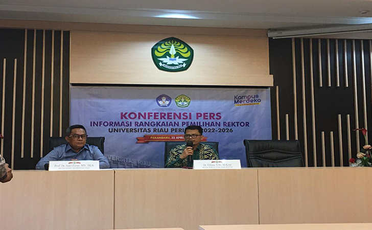 Penjaringan Calon Rektor UNRI Dimulai, Syafri Harto Ikut Nyalon?