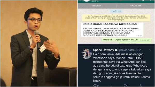 Polda Metro: Ravio Patra Diduga Berbuat Onar dan Hasut Kekerasan 