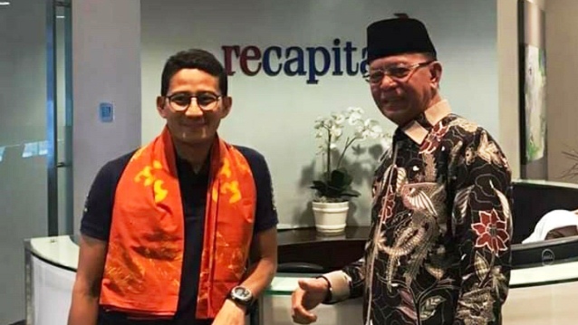 Wali Kota Tanjungpinang Meninggal akibat Corona, Sandiaga Uno Tutut Berbela Sungkawa