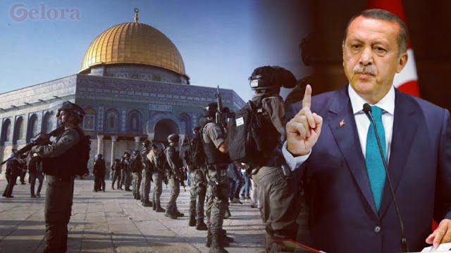 Erdogan Bersumpah Bebaskan Masjid Al Aqsa Setelah Hagia Sophia