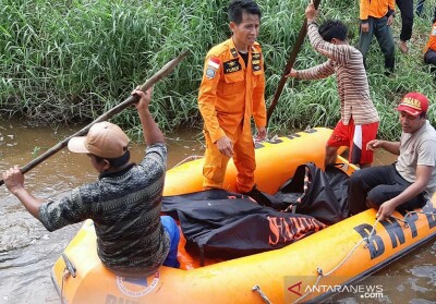 Warga yang Hilang di Kanal Langgam Pelalawan Ditemukan Tim SAR Sudah Meninggal
