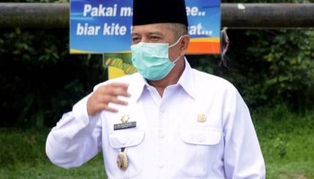 Kasus Terus Naik, Bupati Alfedri Ajak Masyarakat Patuhi Prokes COVID-19